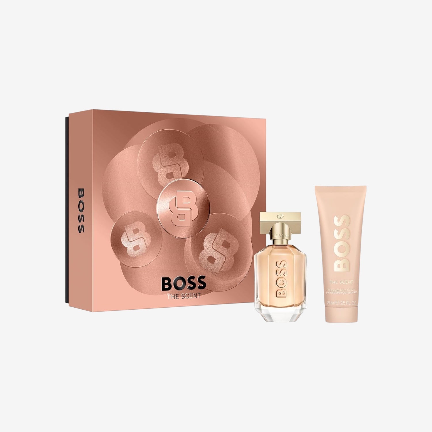 BOSS The Scent Eau de Parfum und Bodylotion für Damen Duo-Geschenkset 50ml + 75ml