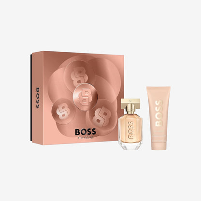 BOSS The Scent Eau de Parfum und Bodylotion für Damen Duo-Geschenkset 50ml + 75ml