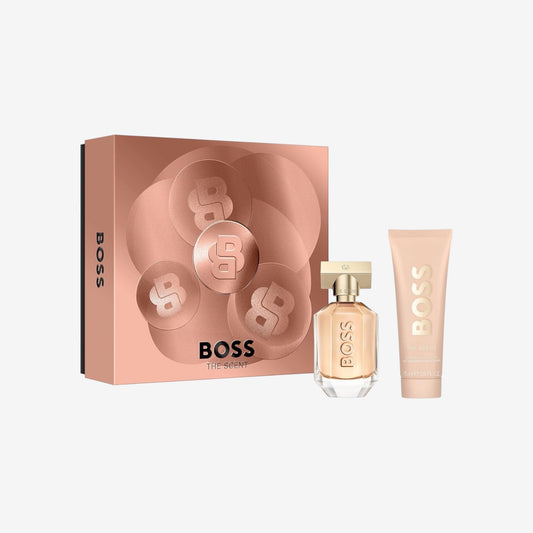 BOSS The Scent Eau de Parfum und Bodylotion für Damen Duo-Geschenkset 50ml + 75ml