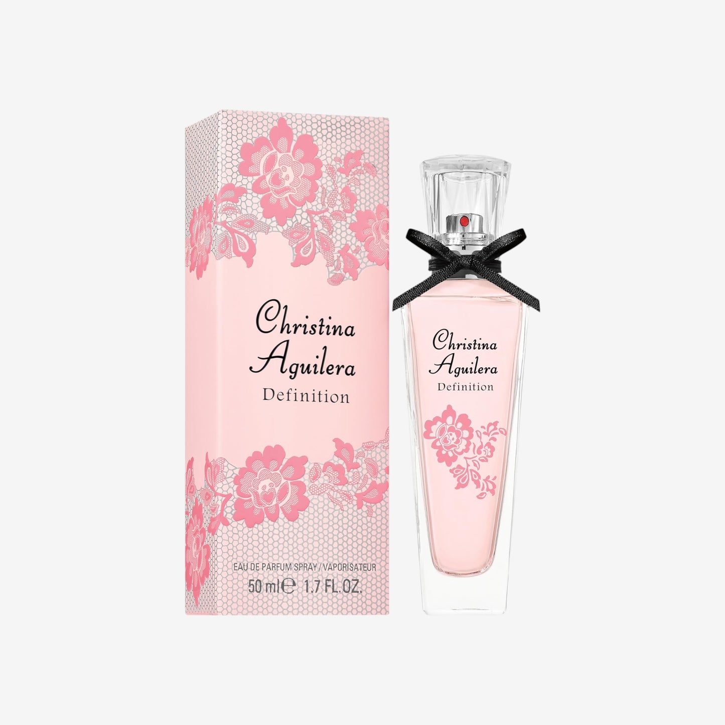 Christina Aguilera - Definition Eau de Parfum für Damen, Floraler Moschus-Duft, sizilianische Bergamotte, Vanilleorchidee & Moschus, kraftvolles, weibliches & lebhaftes Parfüm Spray für Damen, 50 ml
