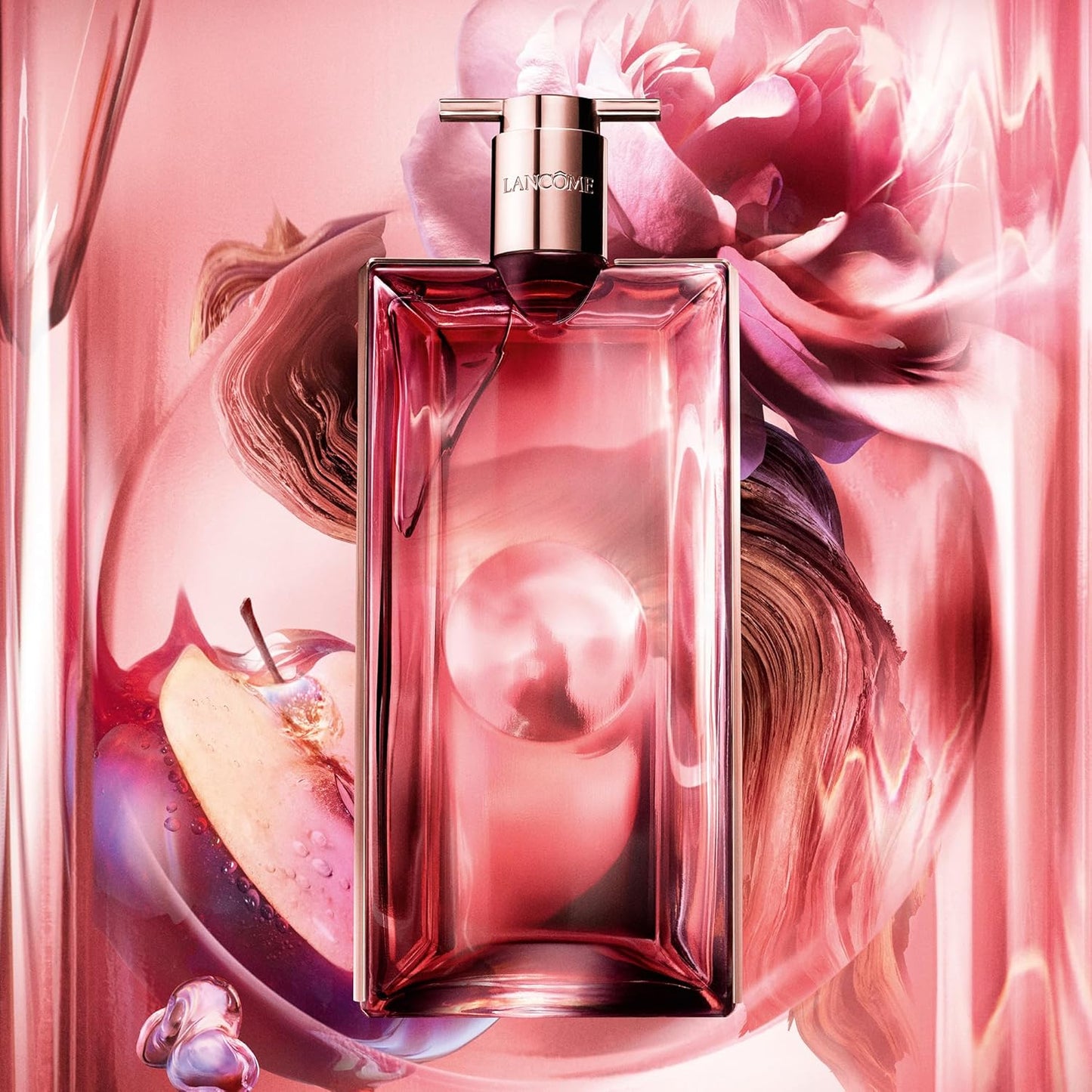 Lancôme Idôle Power Eau de Parfum, intensiver Damenduft mit fruchtiger Pomarose, Damaszener Rose und cremigem Sandelholz, Parfüm für starke Frauen
