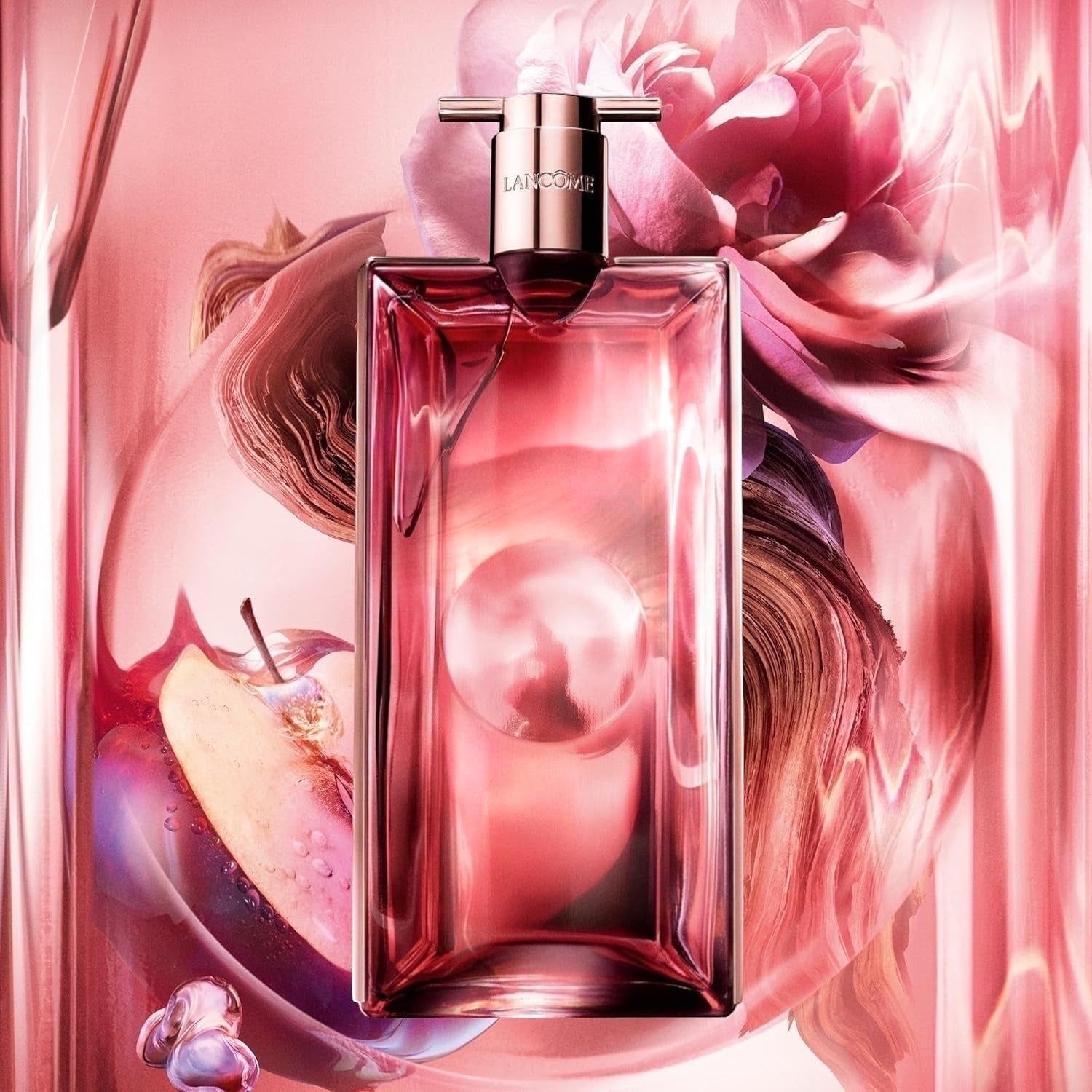 Lancôme Idôle Power Eau de Parfum, intensiver Damenduft mit fruchtiger Pomarose, Damaszener Rose und cremigem Sandelholz, Parfüm für starke Frauen