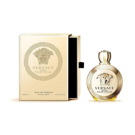 Versace Eros pour Femme, Eau de Parfum, Vaporisateur / Spray 100 ml, 1er Pack (1 x 0.318 kg)