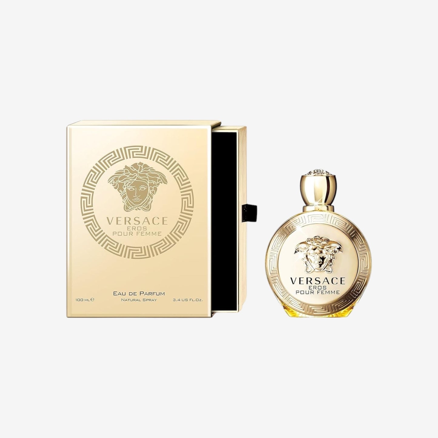 Versace Eros pour Femme, Eau de Parfum, Vaporisateur / Spray 100 ml, 1er Pack (1 x 0.318 kg)