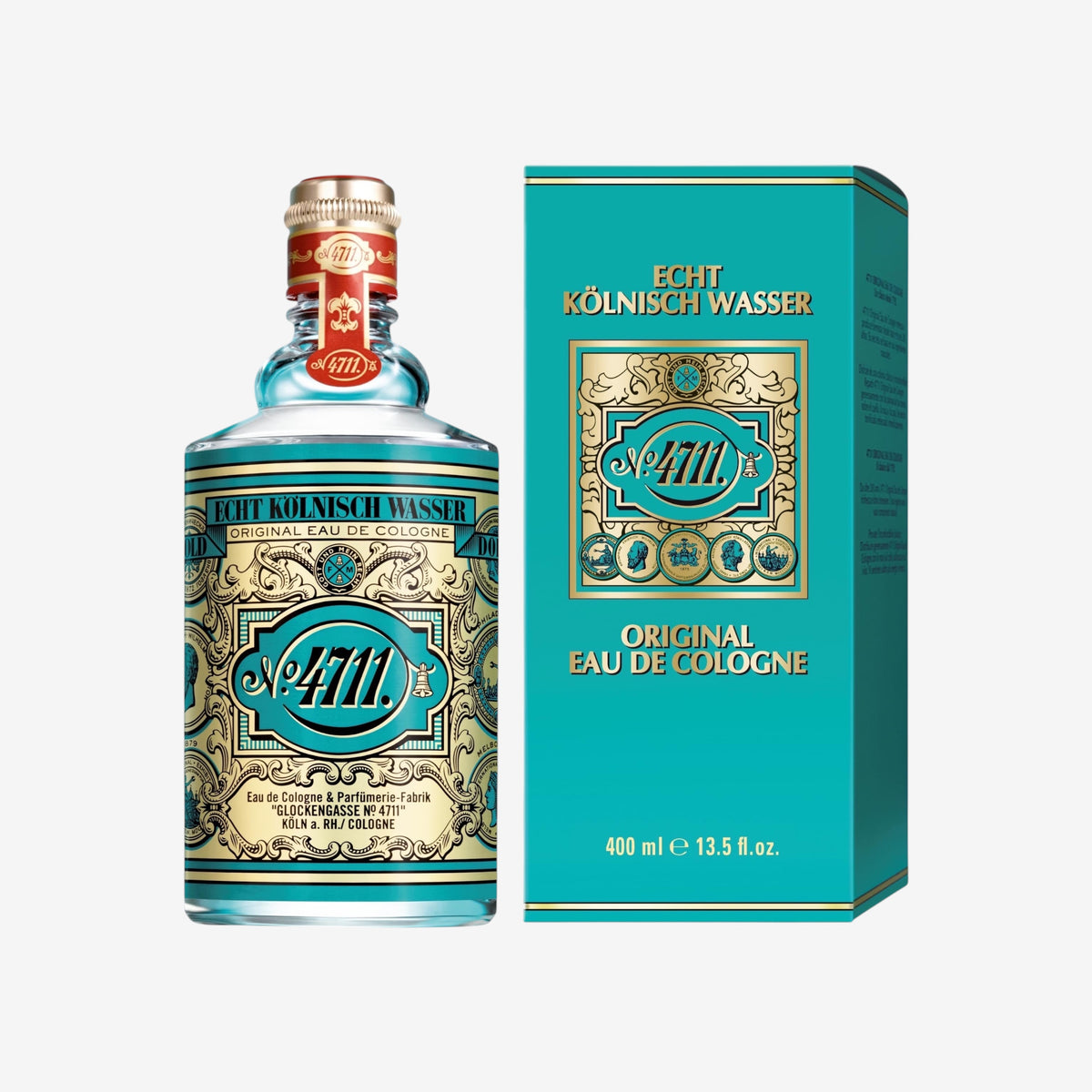 4711® Echt Kölnisch Wasser | Eau de Cologne 300ml Molanusflasche - Duftklassiker im ikonischen Flakon - charakteristischer Duft - unisex - wohltuend für Körper, Geist und Seele