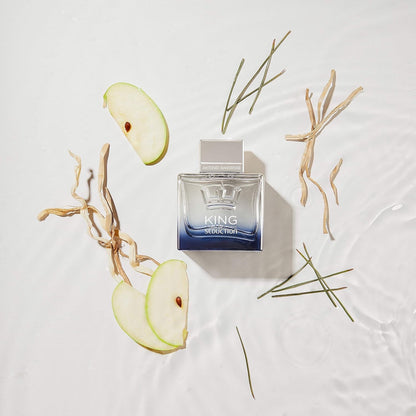 Banderas Perfumes – King of Seduction – Eau de Toilette Spray für Herren, Maskuliner, Intensiver und Energetischer Duft mit Bergamotte und Apfel – 100 ml