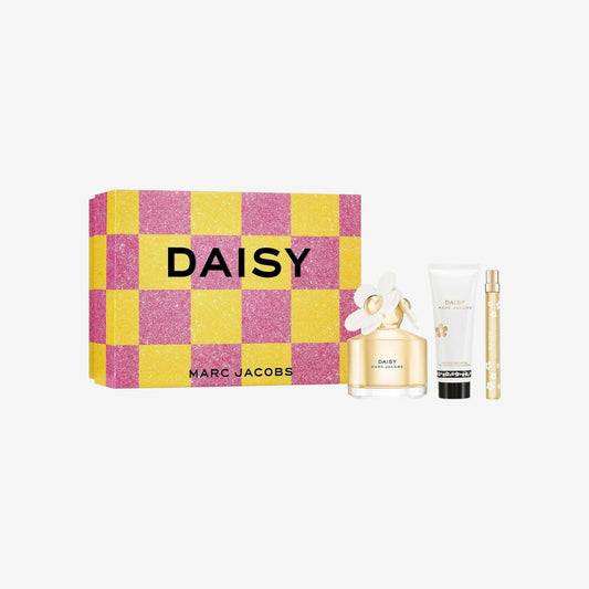 Marc Jacobs Daisy Eau de Toilette 100 ml Geschenkset 2024 (enthält 100 ml EDT, 75 ml Bodylotion und 10 ml Reisespray)