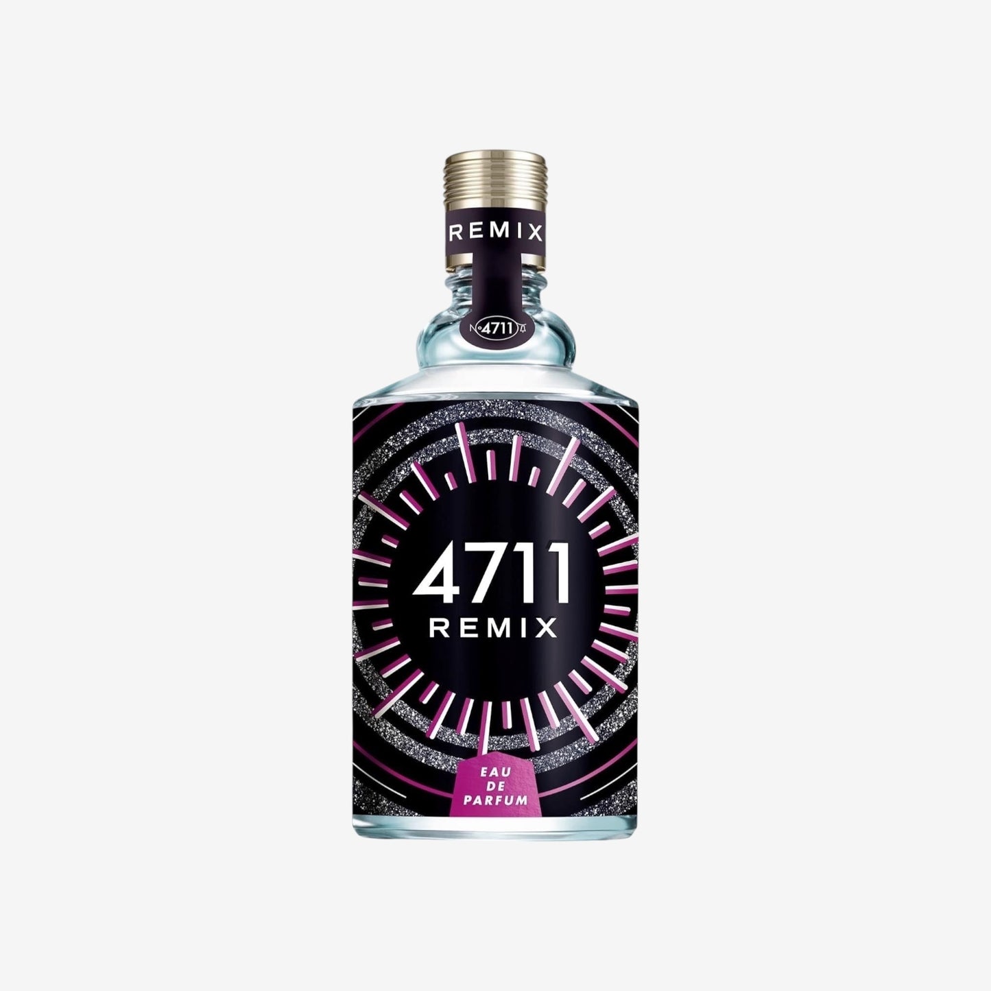 4711 Remix Electric Night Eau de Parfum, 100 ml: Damen Parfüm mit Zitrone, Pfingstrose, Zedernholz, Vanille – elektrisierender, intensiver, unwiderstehlicher Duft für Frauen