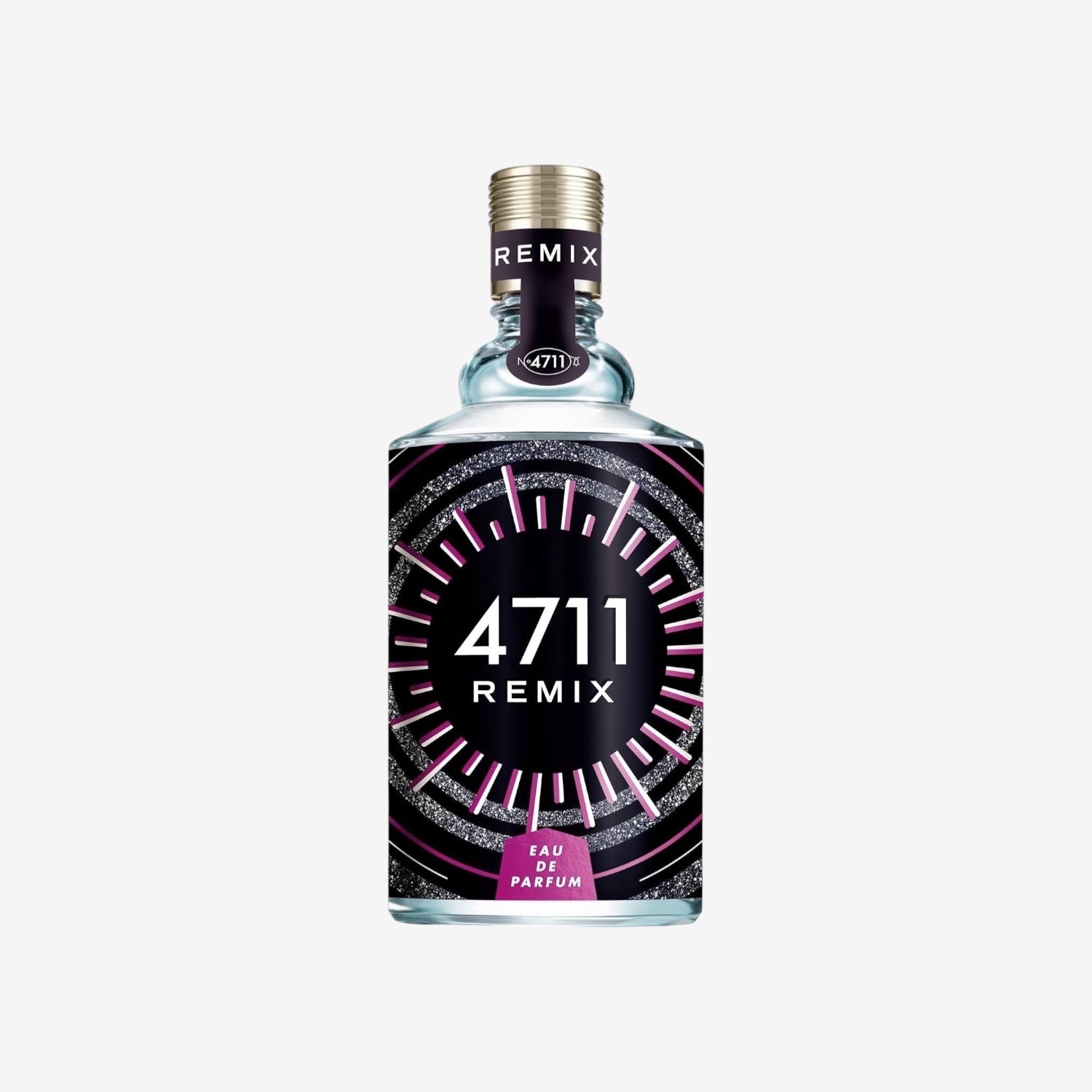 4711 Remix Electric Night Eau de Parfum, 100 ml: Damen Parfüm mit Zitrone, Pfingstrose, Zedernholz, Vanille – elektrisierender, intensiver, unwiderstehlicher Duft für Frauen