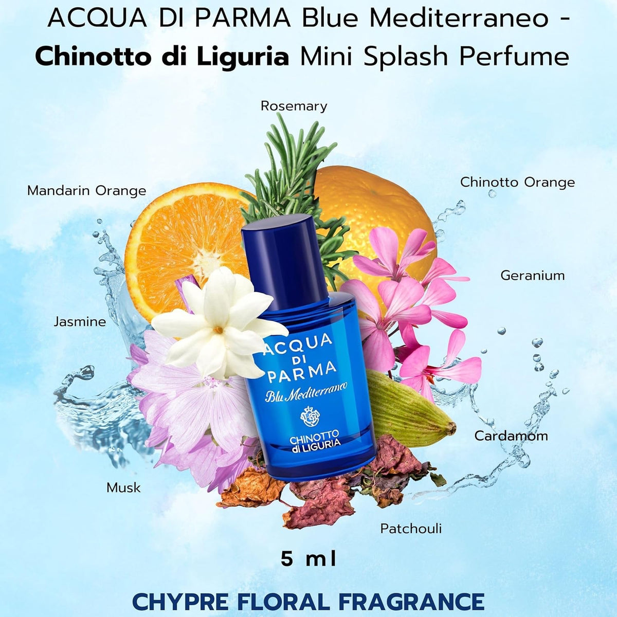 Acqua Di Parma Blu Mediterraneo eau de Toilette 5 x 5 ml
