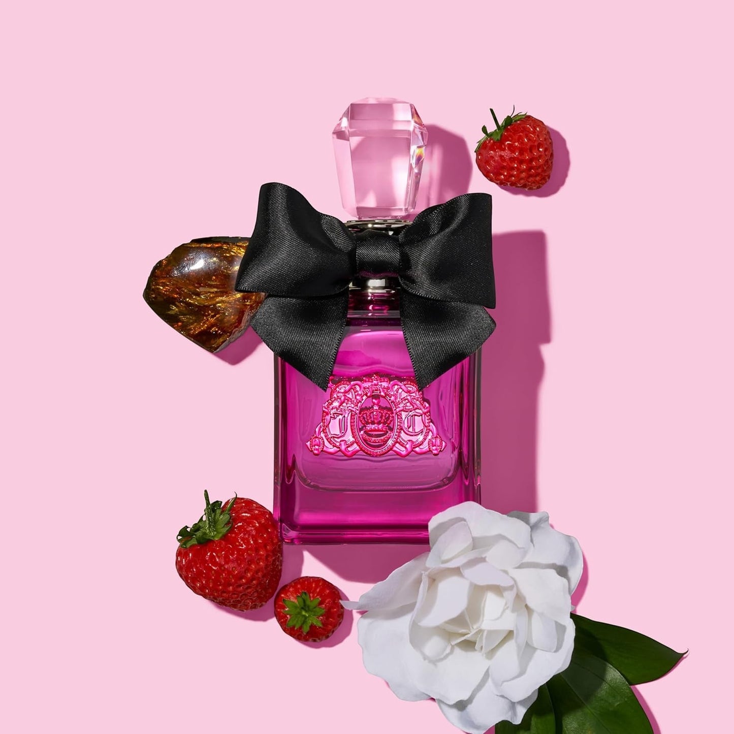 Juicy Couture - Viva La Juicy Noir Eau de Parfum für Damen, fruchtiger Gourmand Amberduft, Beeren, Geißblatt & Amber, Ausdrucksstarkes, sinnliches & fesselndes Eau de Parfum für Damen