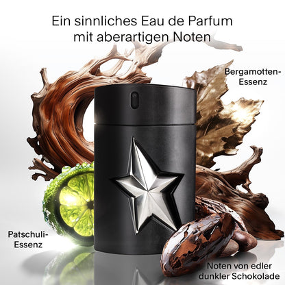 MUGLER A*Men Fantasm Eau de Parfum für Herren, Herren Parfum mit aromatischem Gourmand-Duft mit Ambernoten, Kräftig und sinnliches Duftspray, Nachfüllbar