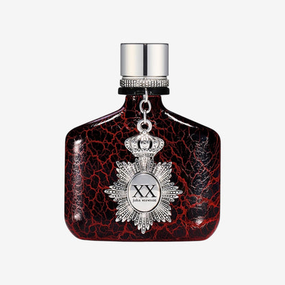 John Varvatos XX Intense Eau de Parfum Spray, Herrenduft, Holzig-amberner Duft mit Noten von Roter Ingwerblüte, Zedernholz und Tonkabohne, 75 ml