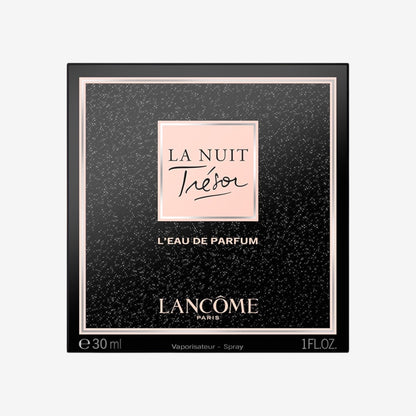 Lancôme La Nuit Trésor EDP, Eau de Parfum, verführerischer Damenduft geprägt von der schwarzen Rose und Vanille-Orchidee, für besondere Anlässe