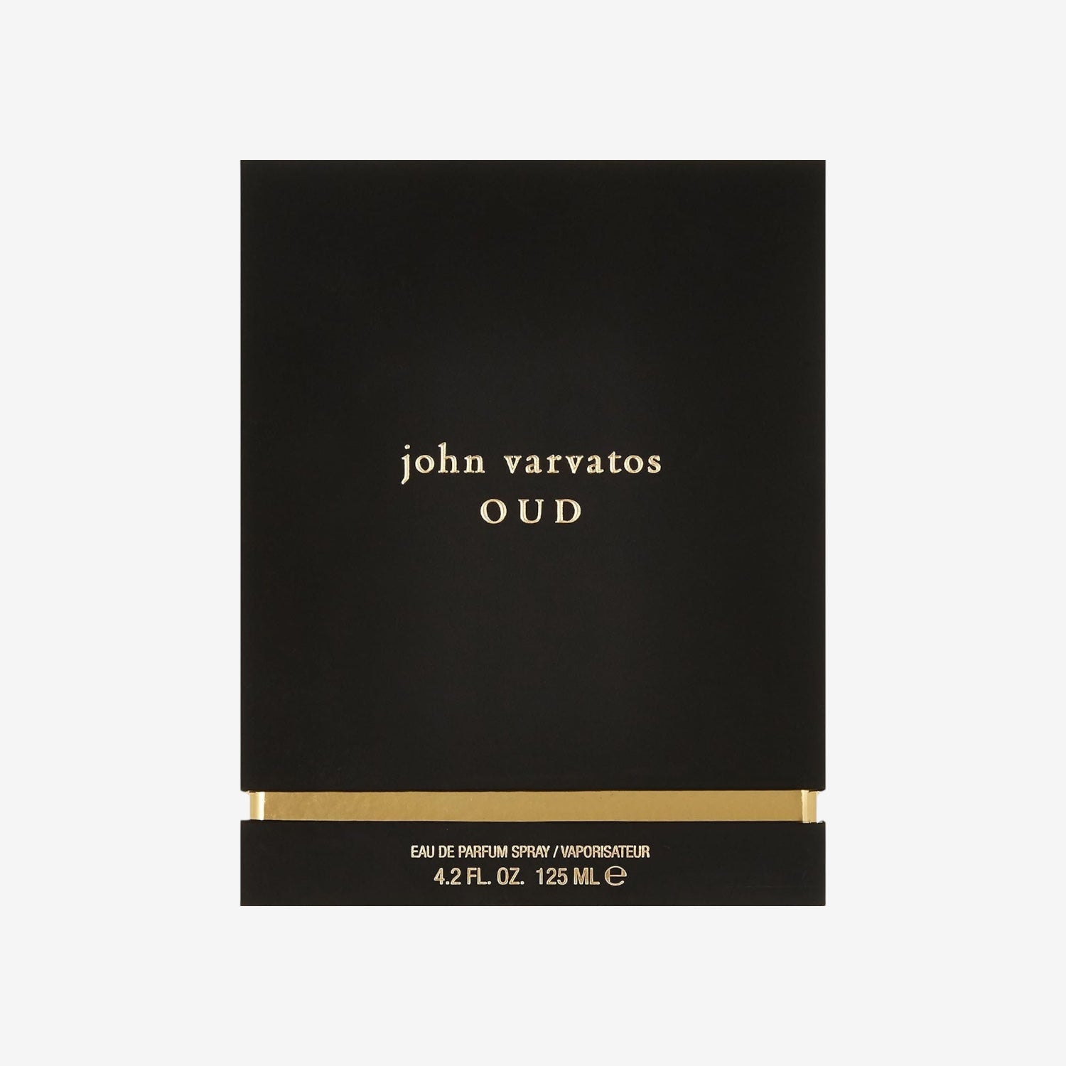 John Varvatos OUD – Eau de Toilette homme/men, 125 ml, würzig-orientalischer Duft für Herren, luxuriöse Mischung aus aufregenden Gewürzen & Oud Öl, Herrenduft im edlen Design Flakon
