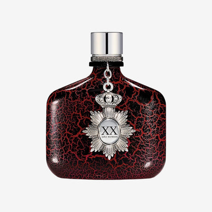 John Varvatos XX Intense Eau de Parfum Spray, Herrenduft, Holzig-amberner Duft mit Noten von Roter Ingwerblüte, Zedernholz und Tonkabohne, 125 ml