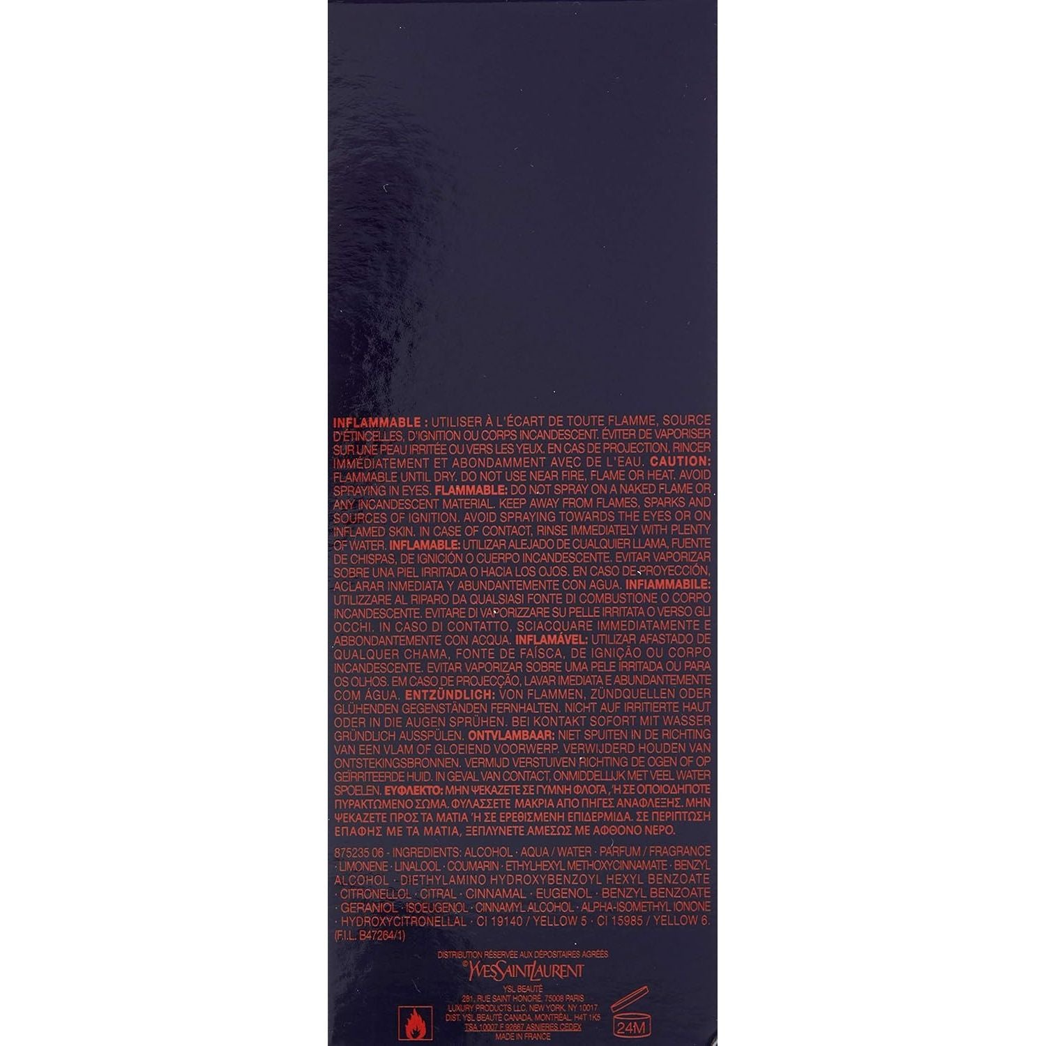 Yves Saint Laurent Eau de Cologne für Männer 1er Pack (1x 100 ml)