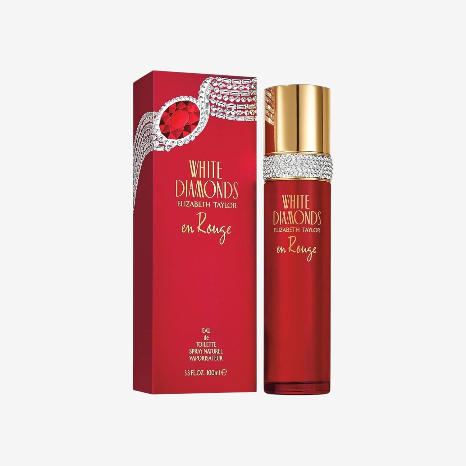 Elizabeth Taylor White Diamonds En Rouge Eau de Toilette, 100 ml