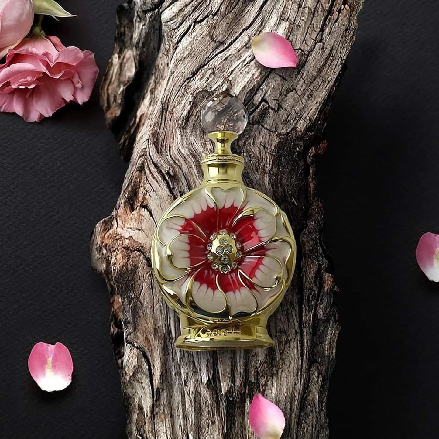Swiss Arabian Layali Rouge Konzentriertes Parfümöil Unisex 15 ML – Ein Fruchtiger, Blumiger und Tropischer Cocktail aus Mango, Rose und Kokosnuss – Unwiderstehlicher Nachtduft