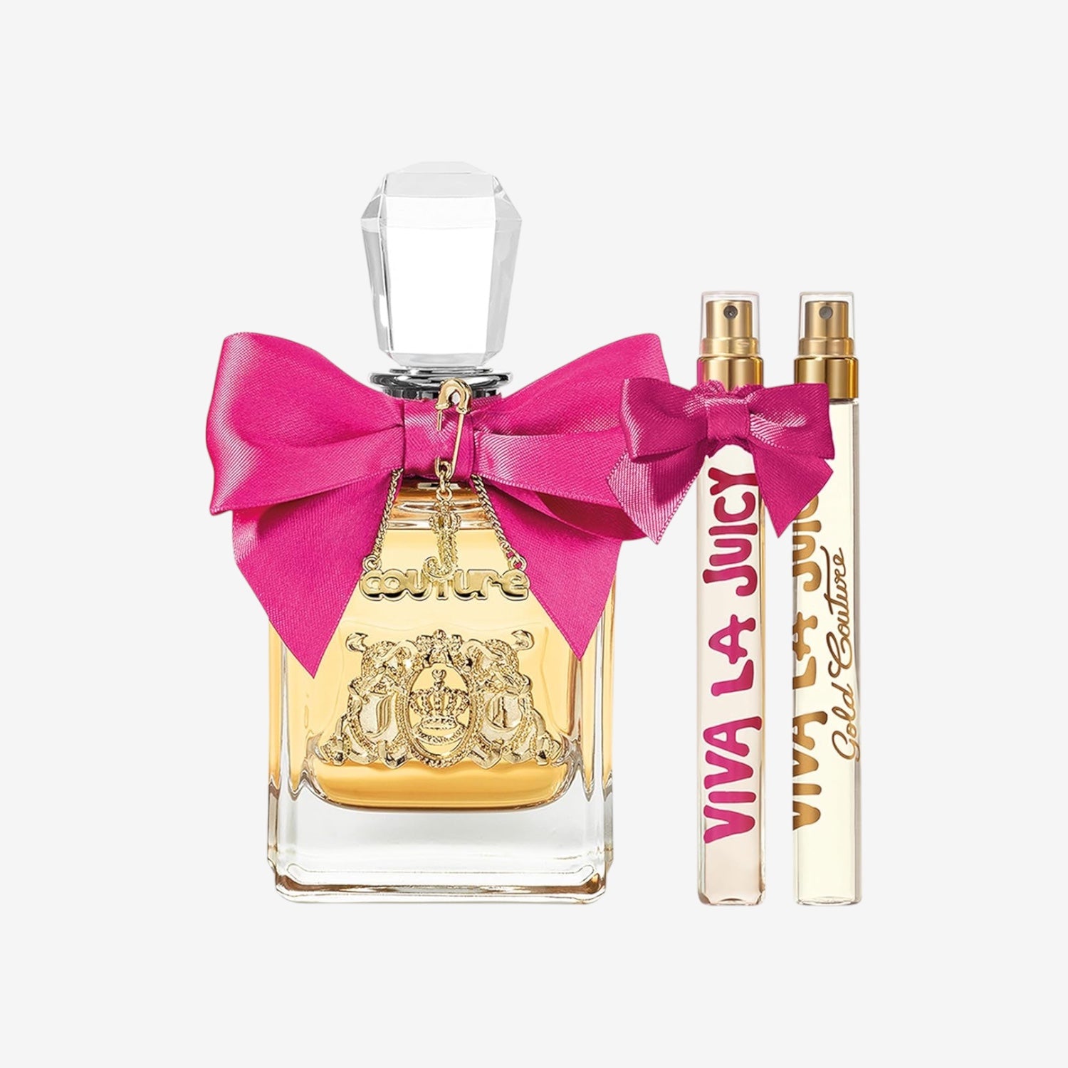 Juicy Couture – Viva la Juicy Eau de Parfum 3-teiliges Set, Süßes Parfüm mit Vanille, Jasmin & Karamell, Unwiderstehliches Parfüm für Damen, Langanhaltende Damendüfte für Tag & Nacht