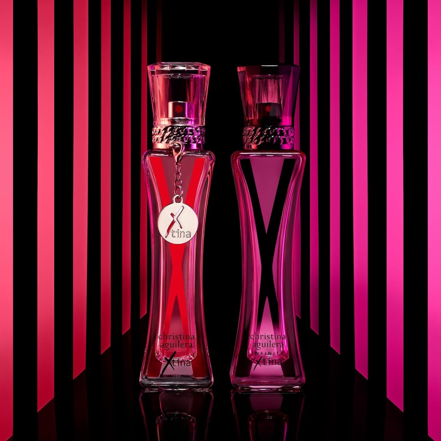 Christina Aguilera - Infinite Xtina, Eau de Parfum, Sprayduft, Fruchtig-blumiger Amber mit Noten von Rosa Guave, Rosa Jasmin und Modernem Amber, Parfüm für Frauen, 30 ml
