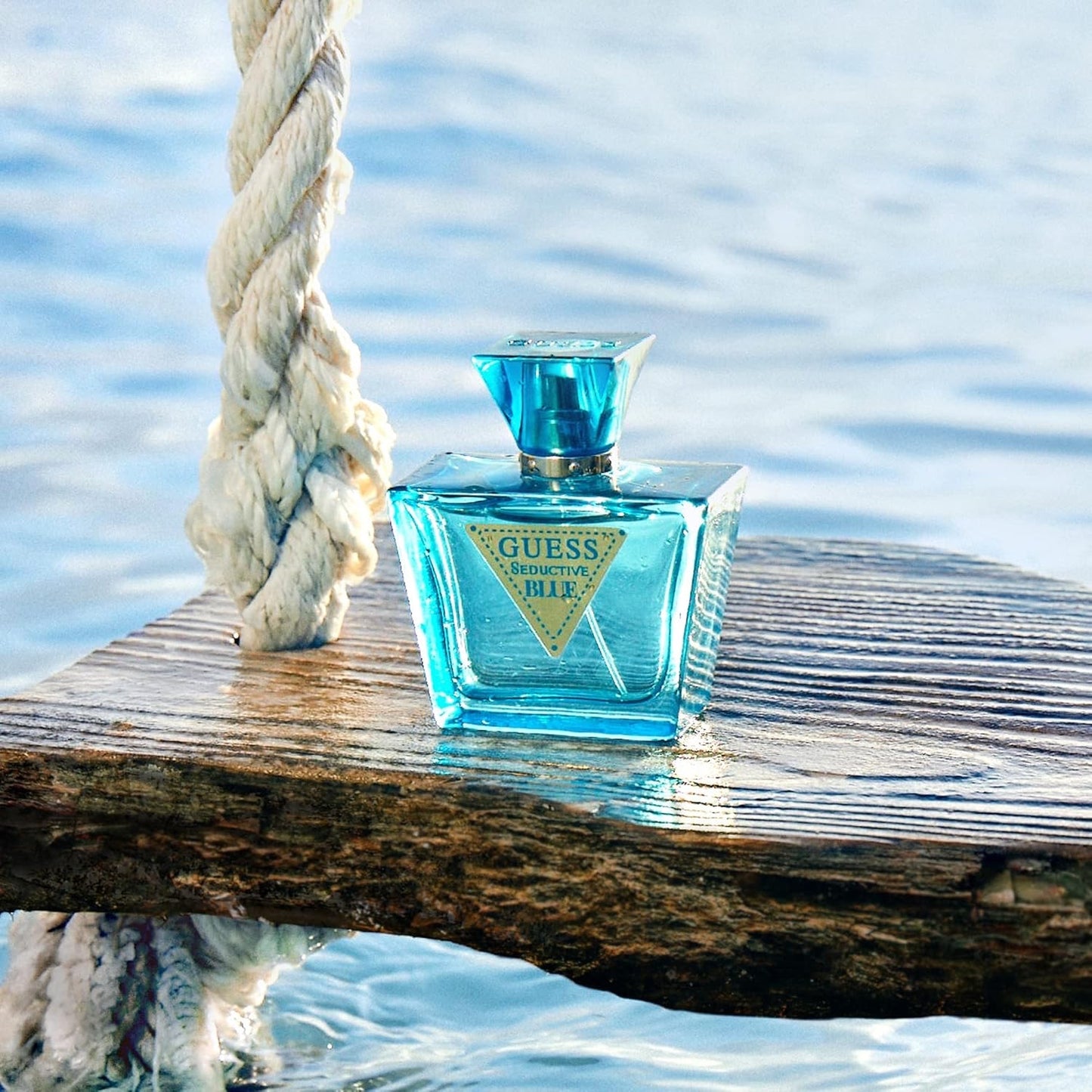 GUESS Seductive Blue, Eau de Toilette für Damen, Blumig-Fruchtiger Duft, Frisch und Süchtig Duft, Lang Anhaltend