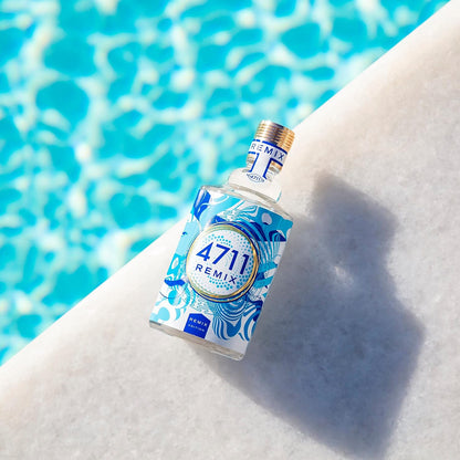 4711® Remix Cologne Limette - Sparkling Island I Eau de Cologne - fruchtig - spritzig - sommerlich - die fruchtig-frische Limitte neu im prickelnden Mix! I 100ml Natural Spray Vaporisateur