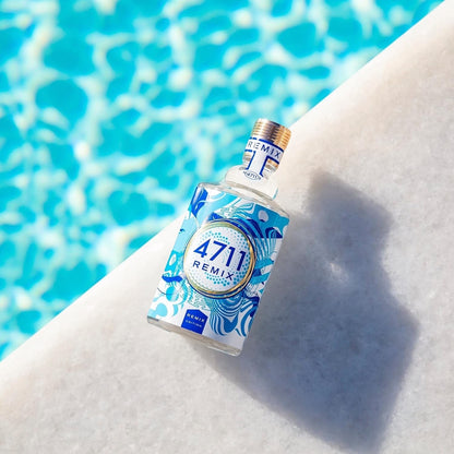 4711® Remix Cologne Limette - Sparkling Island I Eau de Cologne - fruchtig - spritzig - sommerlich - die fruchtig-frische Limitte neu im prickelnden Mix! I 100ml Natural Spray Vaporisateur
