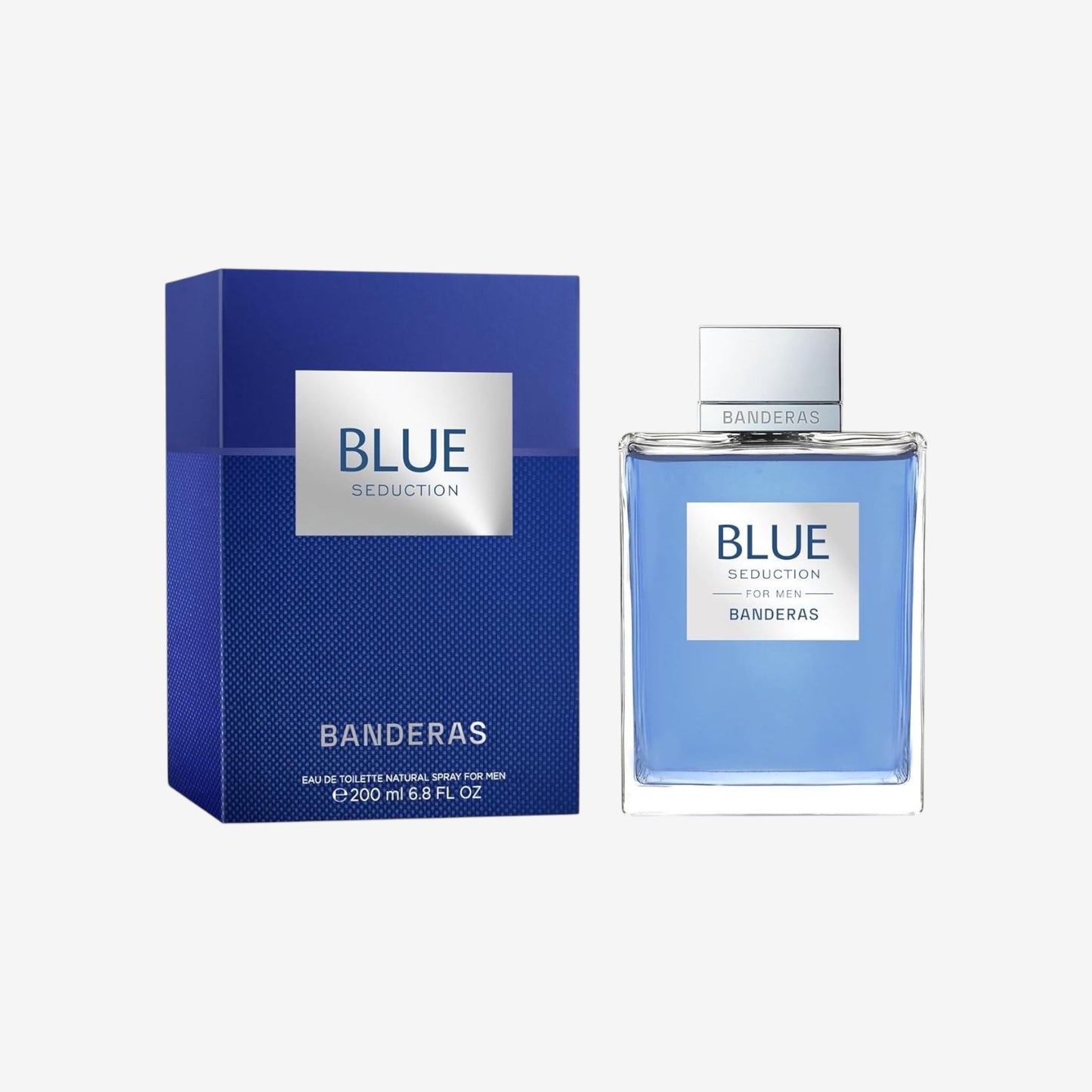 Antonio Banderas Blue Seduction Eau de Toilette Spray für Herren, 200 ml