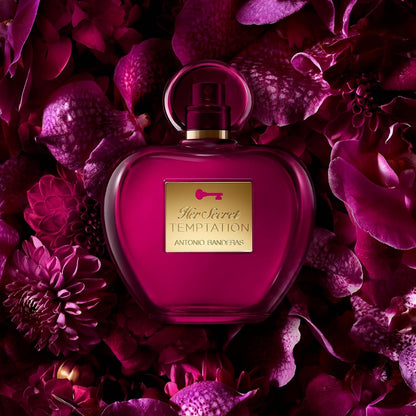 Banderas - Her Secret Temptation - Eau de Toilette Spray für Frauen, Orientalischer und Süßer Duft - 80 ml