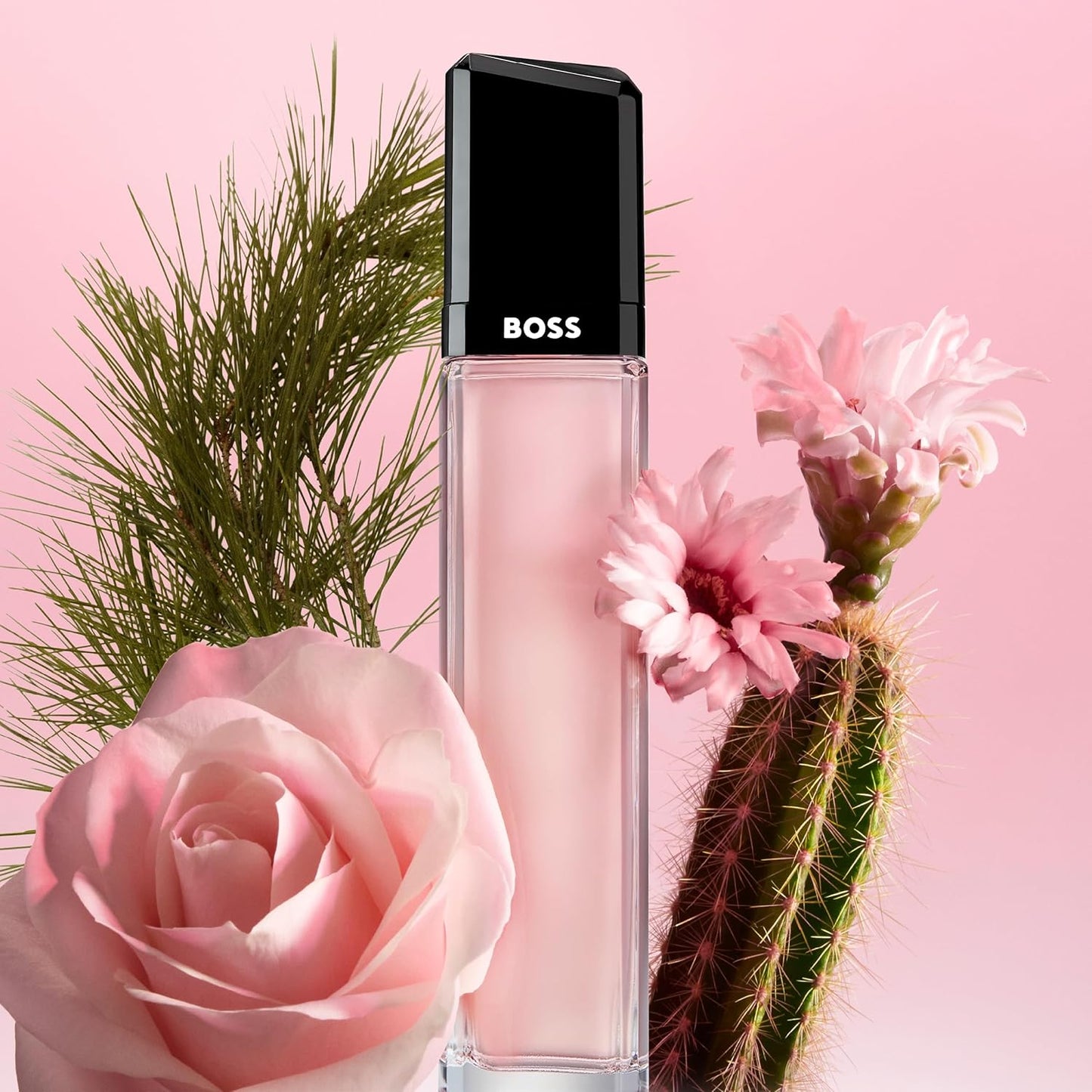 BOSS Ma Vie Eau de Parfum – Blumiges Damenparfum – Mit Kaktusblüte, einem Bouquet aus rosa Blüten und Zedernholz – Langanhaltender Duft