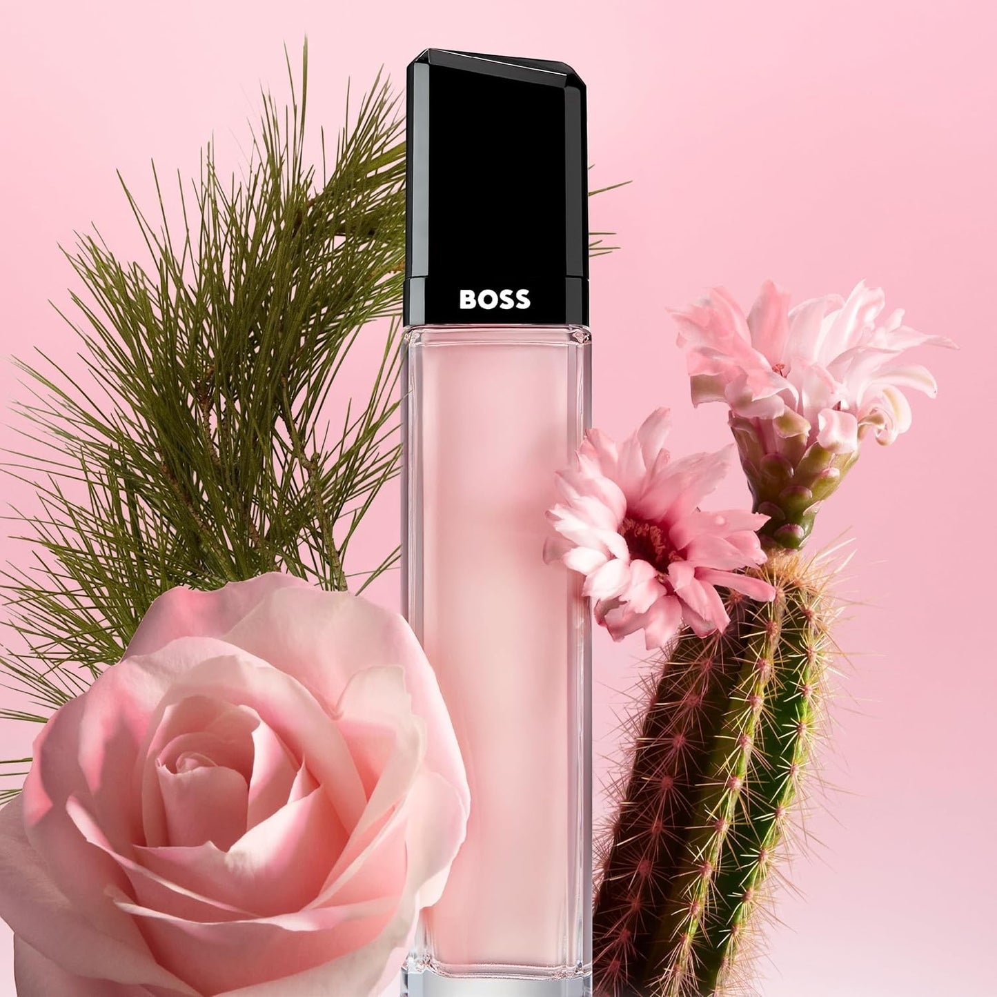 BOSS Ma Vie Eau de Parfum – Blumiges Damenparfum – Mit Kaktusblüte, einem Bouquet aus rosa Blüten und Zedernholz – Langanhaltender Duft