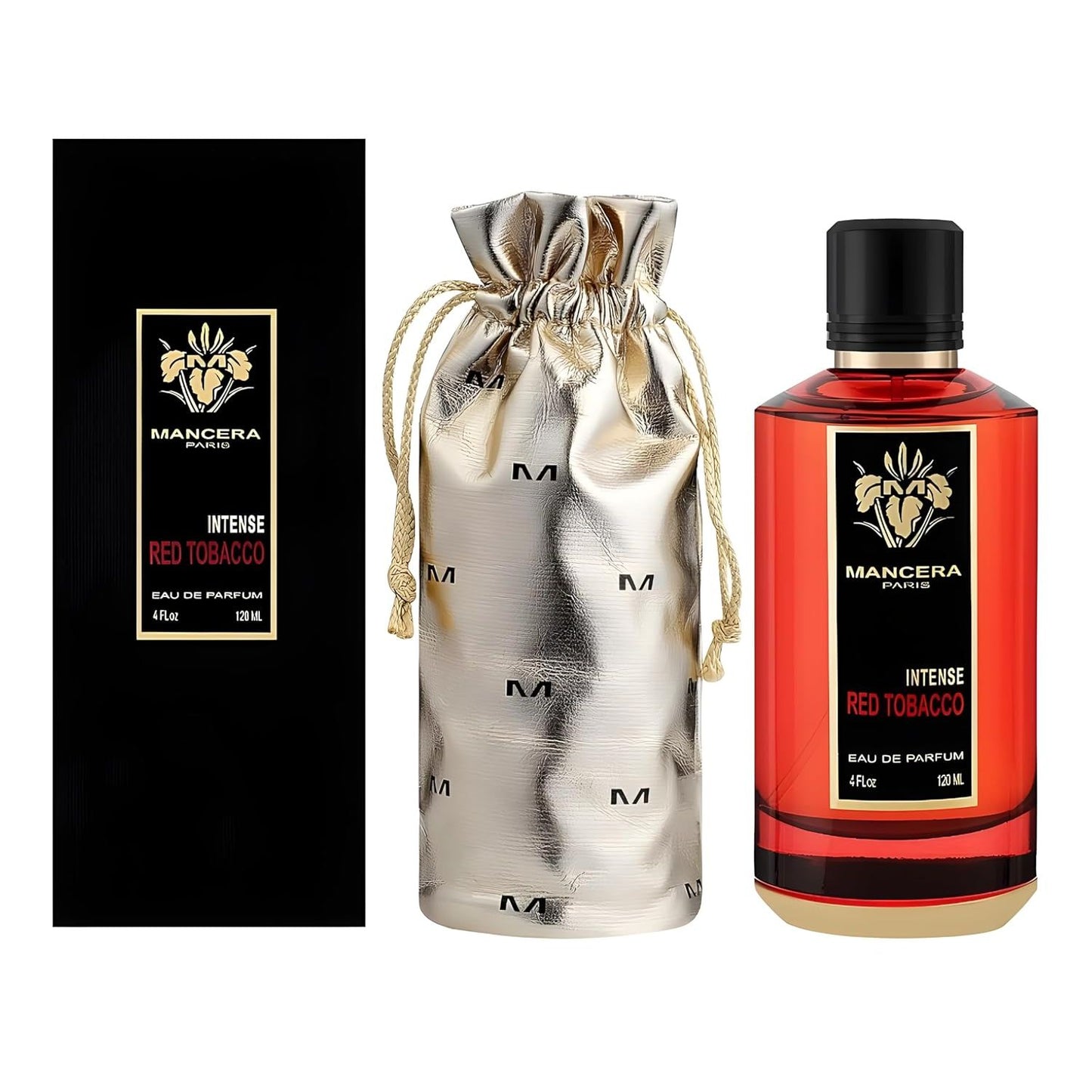 MANCERA Intense Red Tobacco Extrait de Parfum, Unisex (120 ml)