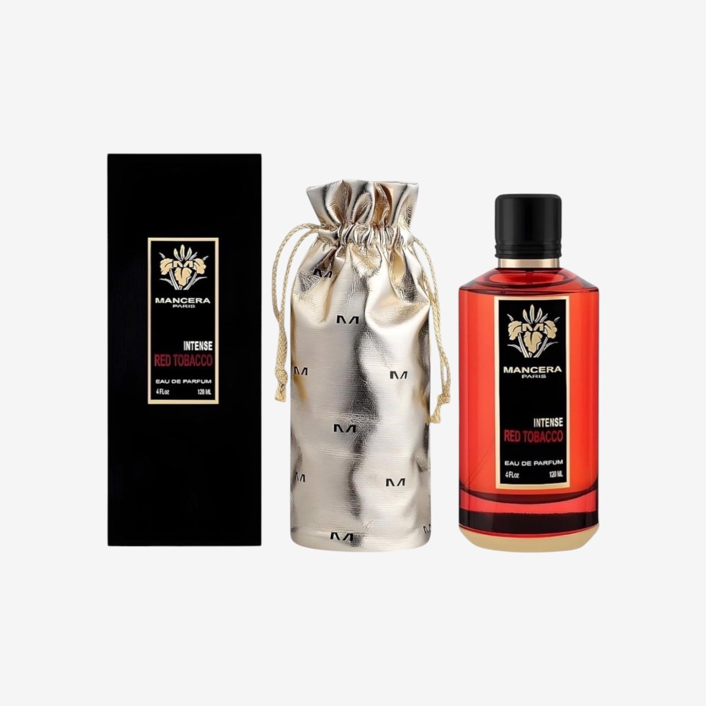 MANCERA Intense Red Tobacco Extrait de Parfum, Unisex (120 ml)