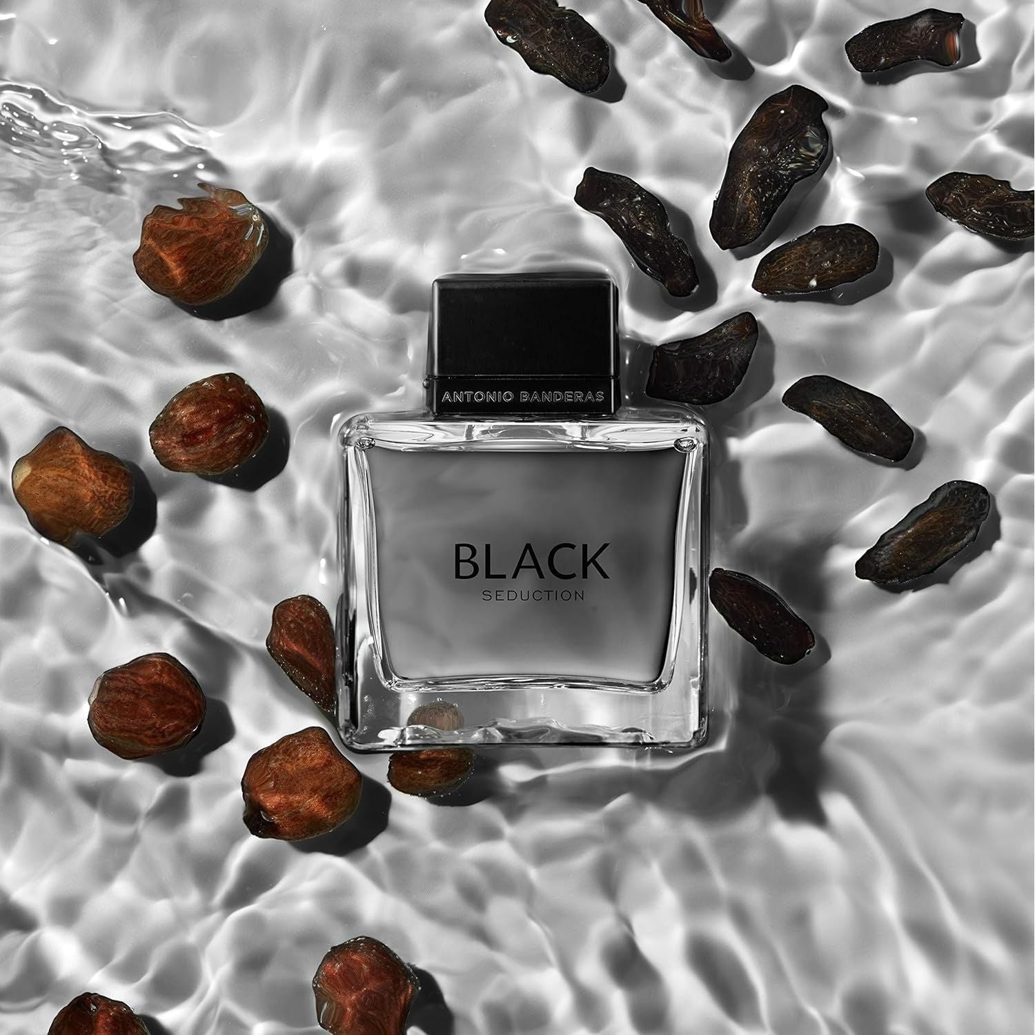 Banderas - Black Seduction - Eau de Toilette Spray für Herren, Fragranza d'Ambra Legnosa - 100 ml