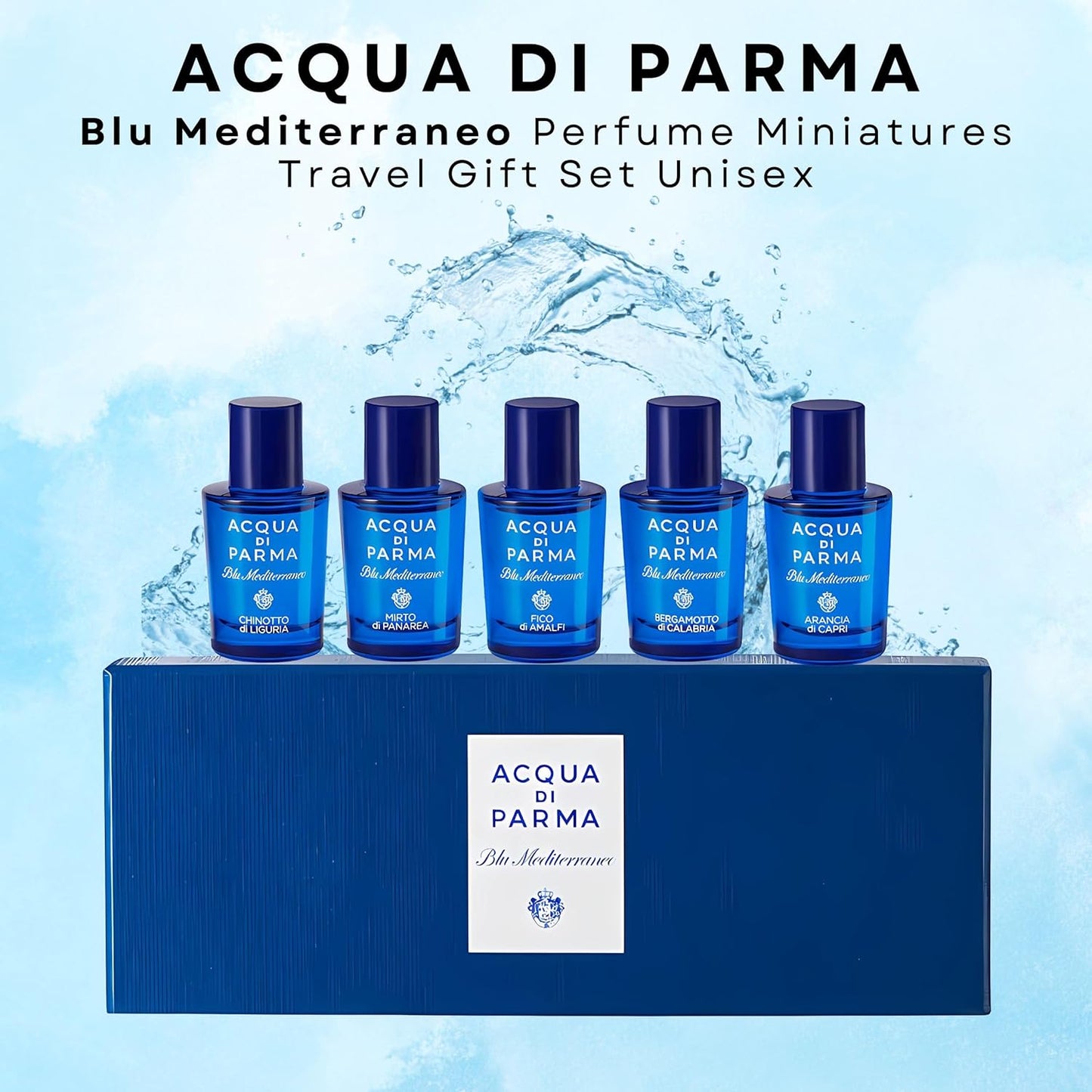 Acqua Di Parma Blu Mediterraneo eau de Toilette 5 x 5 ml