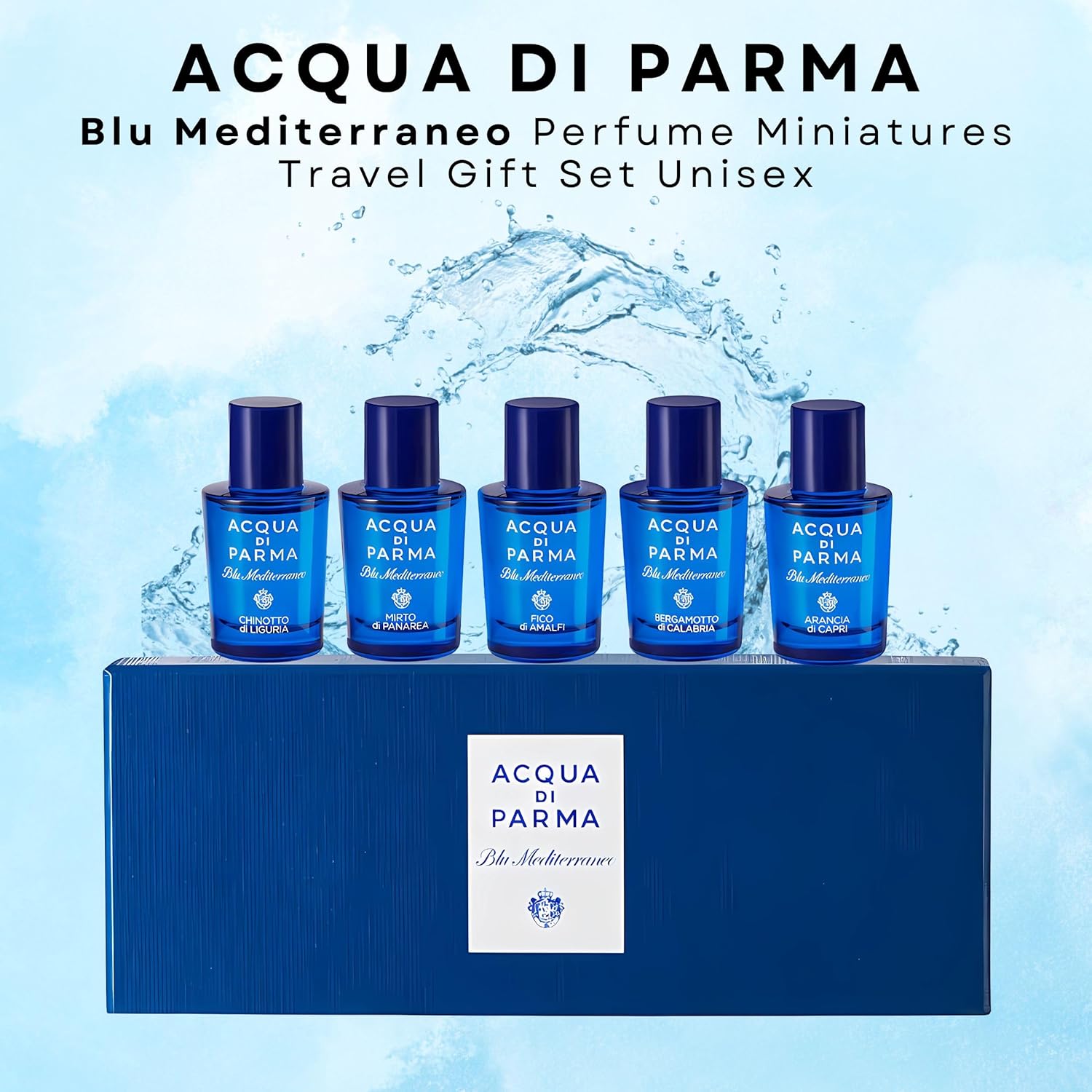 Acqua Di Parma Blu Mediterraneo eau de Toilette 5 x 5 ml