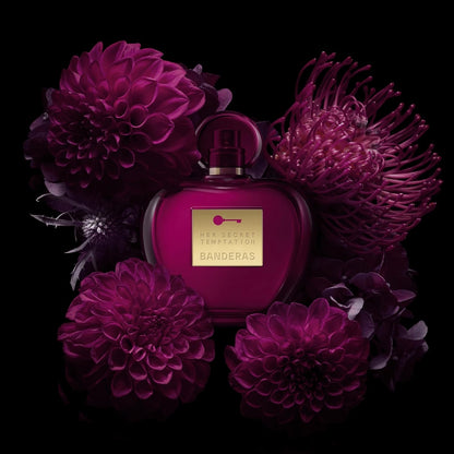 Banderas – Her Secret Temptation – Eau de Toilette Spray für Frauen, Orientalischer und Süßer Duft – 50 ml / 1,7 Fl Oz