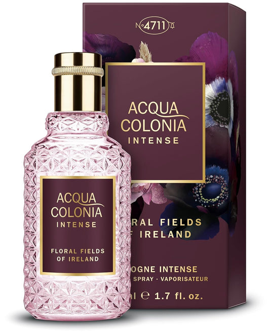 4711 Acqua Colonia® Intense Floral Fields of Ireland | Eau de Cologne - feminin-romantisch - Wellness für die Sinne | 50ml Natural Spray