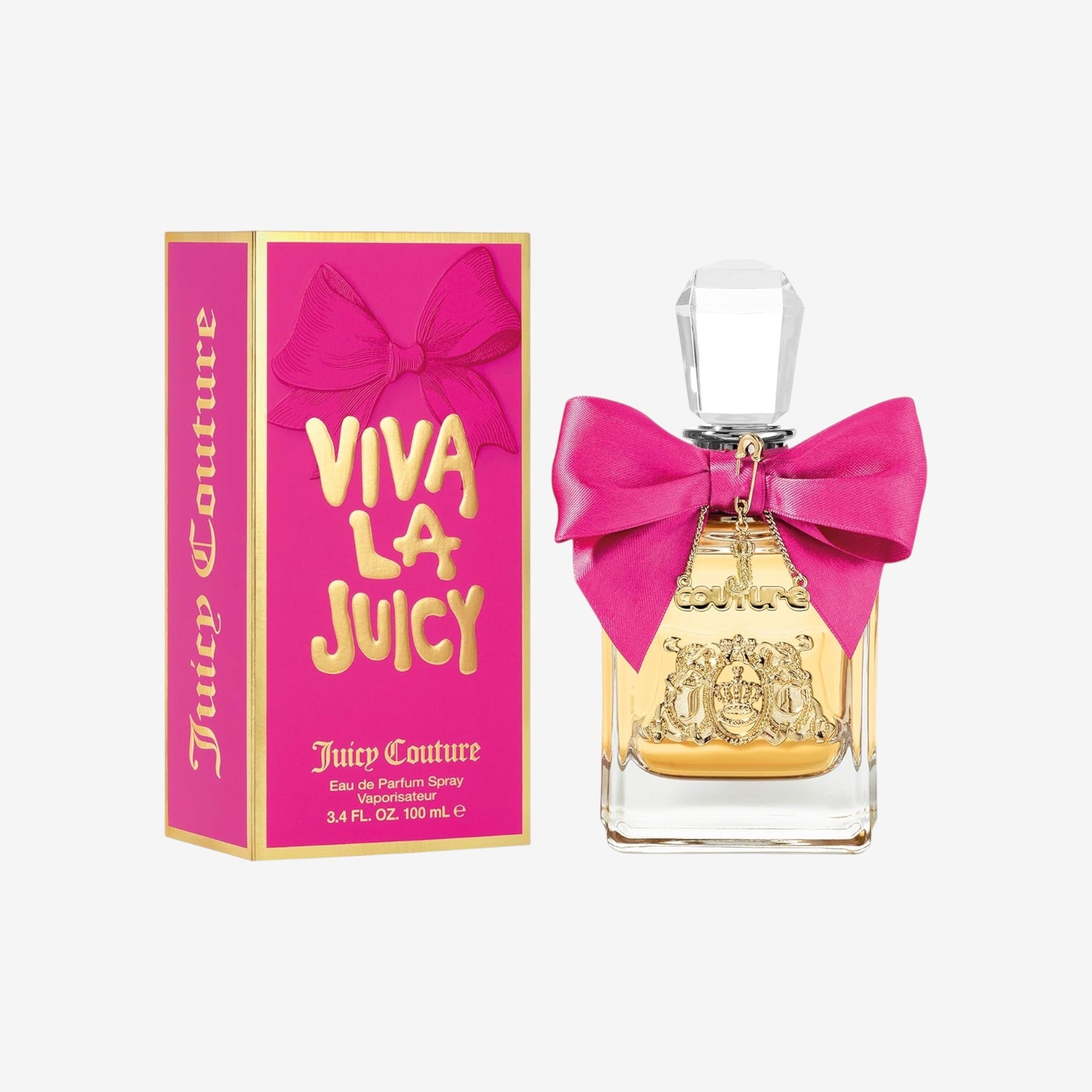 Juicy Couture - Viva la Juicy, Eau da Parfum, Blumiges, Feminines und Romantisches, mit Wilden Noten, süßes und leichtes Aroma, sorgt für ein angenehmes und frisches Gefühl, für Damen