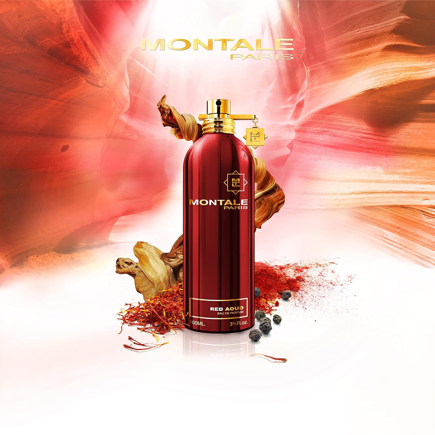 MONTALE, Red Aoud, Eau de Parfum, Unisexduft, 100 ml