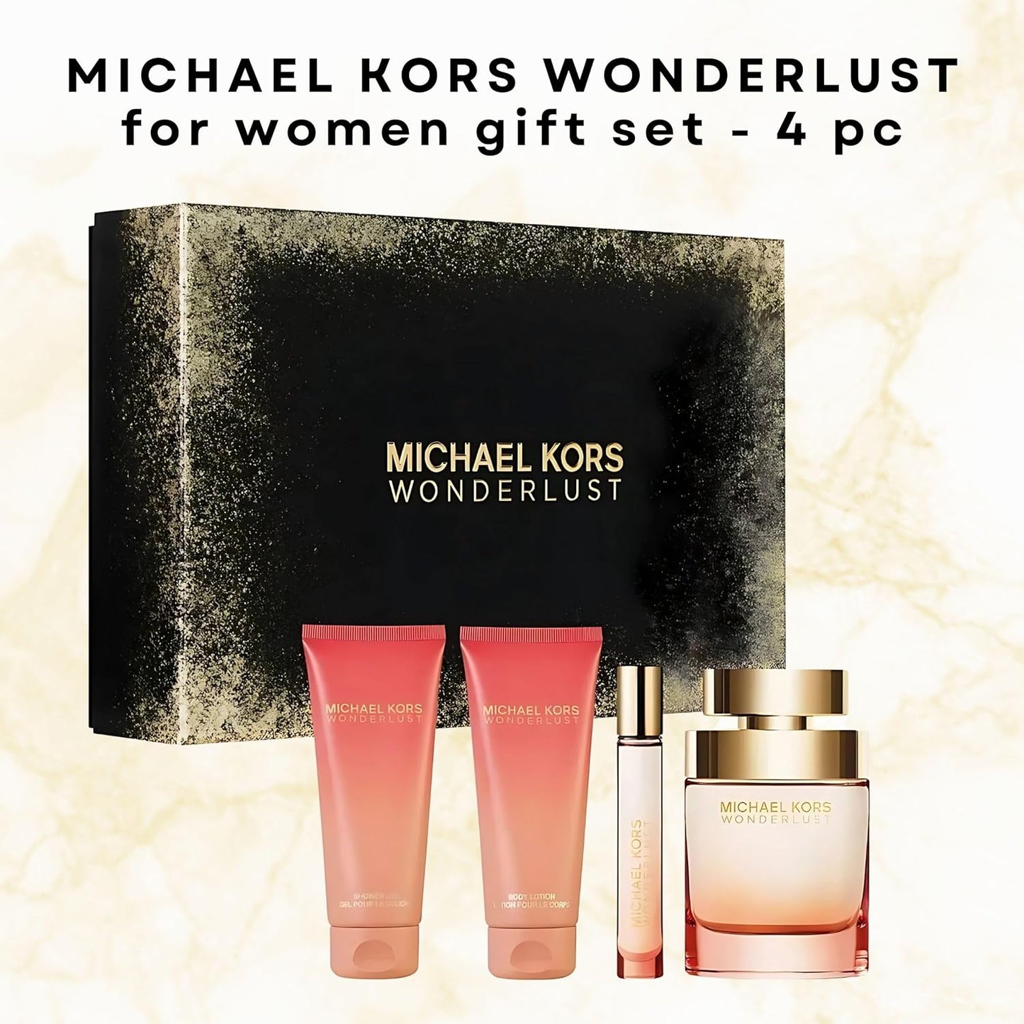 MICHAEL KORS Eau de Parfum 50ml & EDP 10ml + SG 100ml + BL 100ml