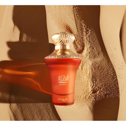 Zimaya Aanhar Dune Uni Eau de Parfum – Parfümspray für Damen und Herren – luxuriöser und langanhaltender Duft geeignet für besondere Anlässe – verwöhnender und beruhigender Duft, 100 ml Eau de