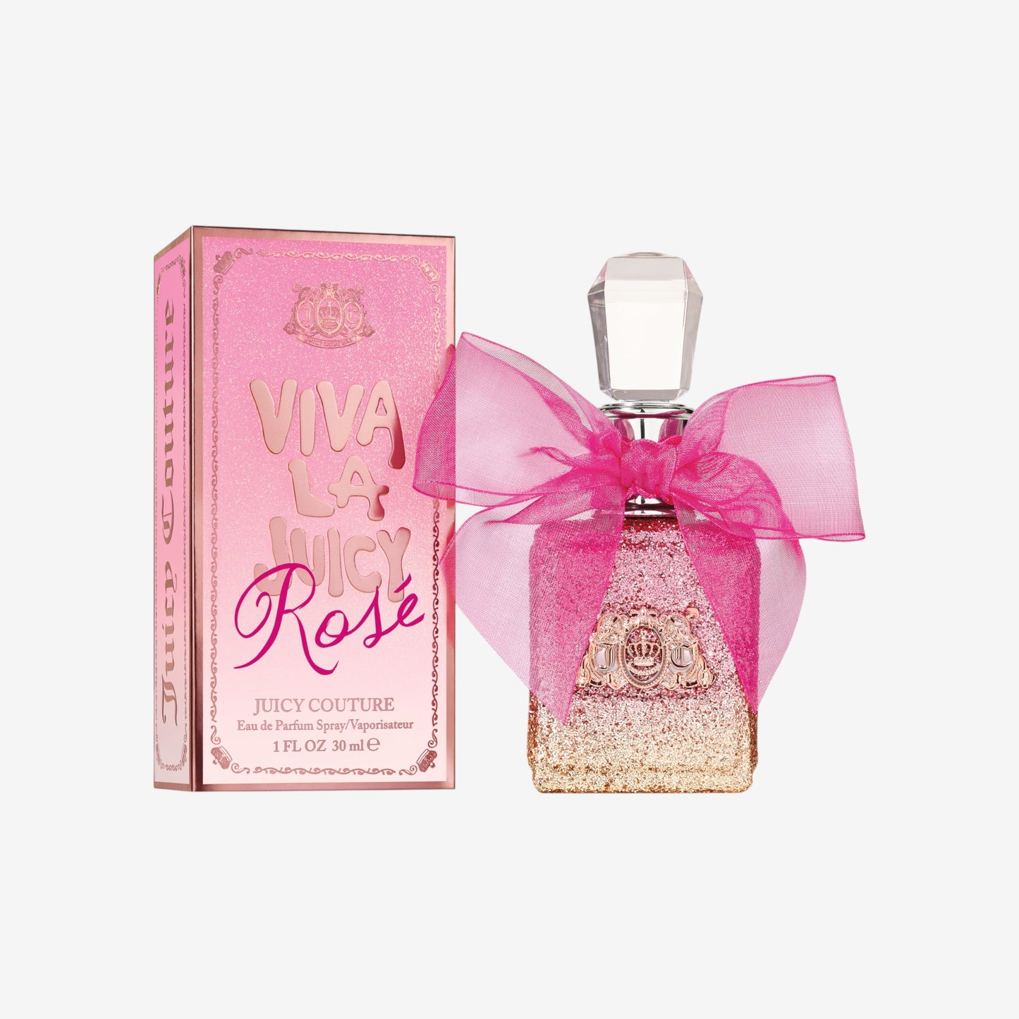 Juicy Couture - Viva La Juicy Rosé, Eau de Parfum Spray, mit Spritzigem Rosé und Schimmernden Zitrusblasen, Luxus Parfüm für Frauen