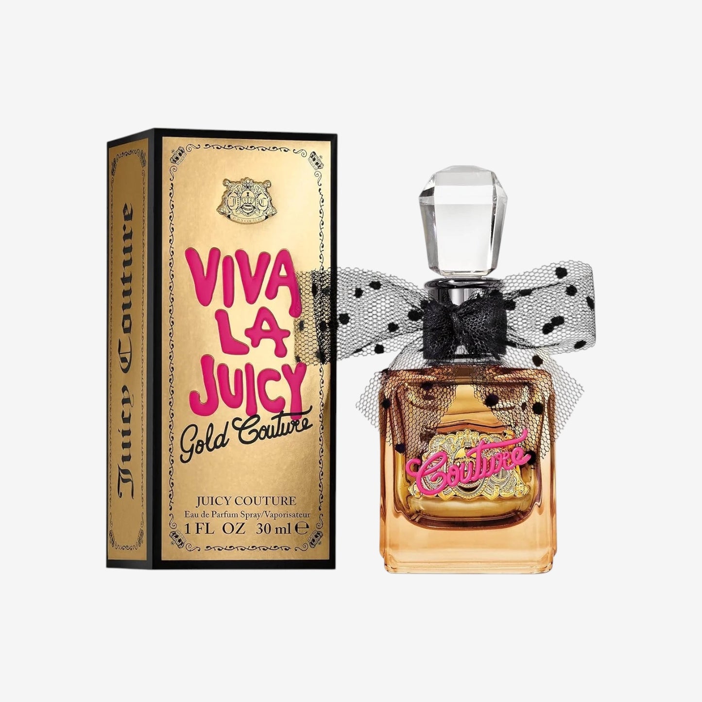 Juicy Couture - Viva La Juicy Gold Couture, Eau de Parfum, Fruchtiger & Warmer Duft, Luxusparfum für Frauen - 30 ml