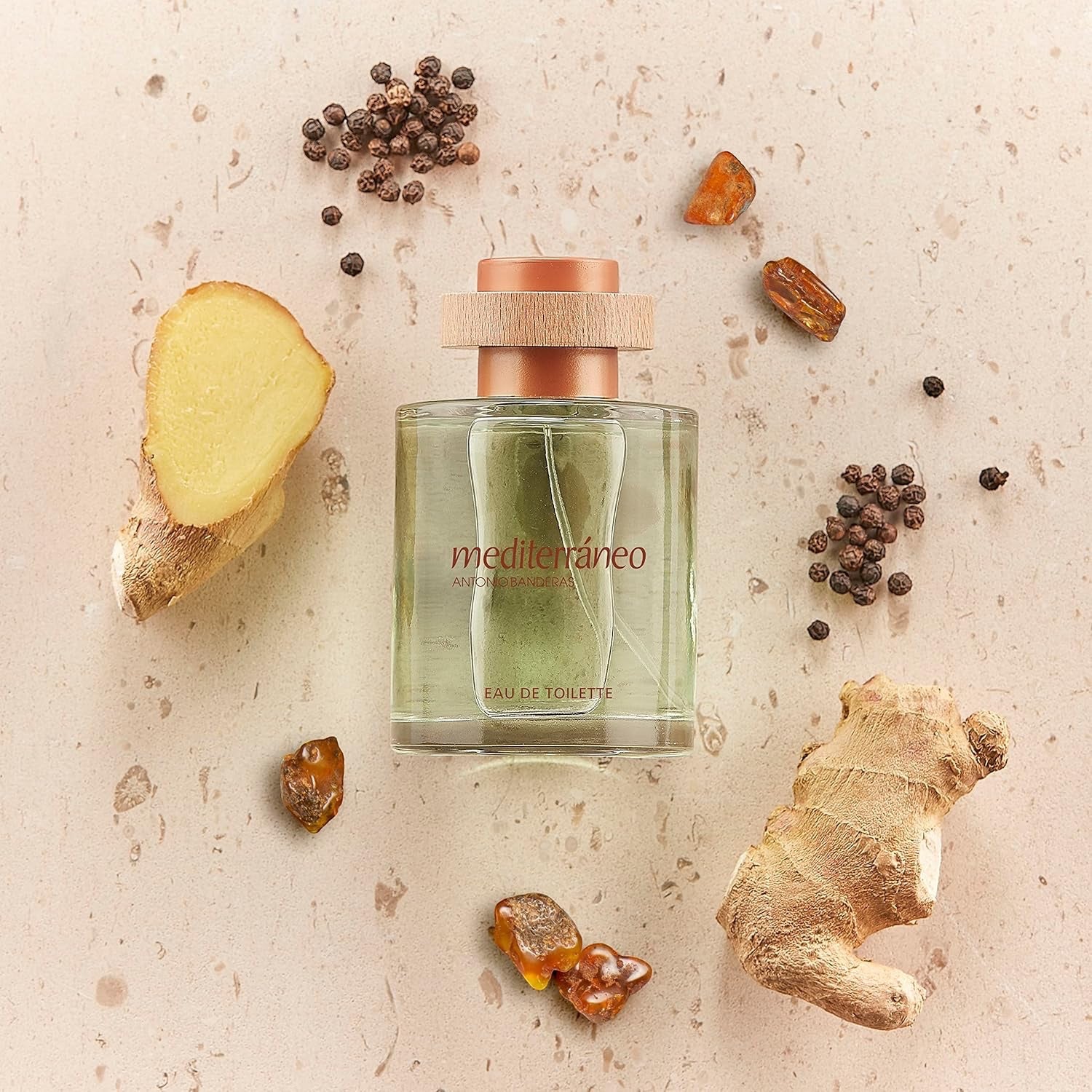 Banderas Parfums - Mediterráneo, Eau de Toilette Spray für Männer, Frisch, Energisch und Hell mit Grünen Zitrusfrüchten und Bergamotte - 200 ml