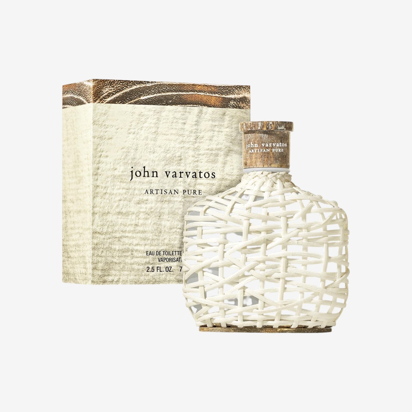 John Varvatos Artisan Pure - Eau de Toilette für Männer, holzig-frischer Duft nach spanischer Zitrone, klassischer Herrenduft in Designerflasche, 75 ml