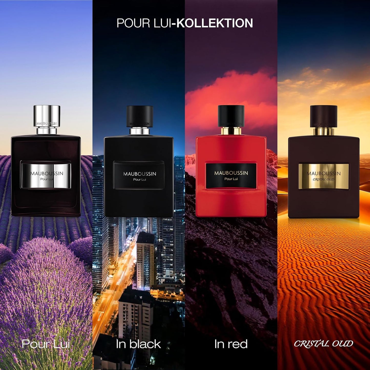 Mauboussin - Pour Lui Cristal Oud - 100ml - Eau De Parfum Männer - Orientalischer Duft