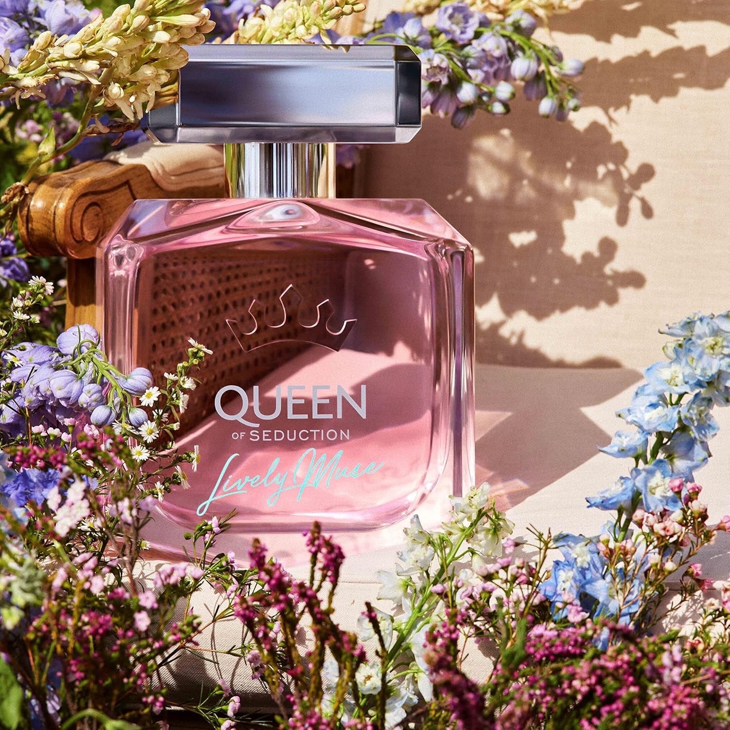 Banderas – Queen of Seduction, Lively Muse – Eau de Toilette Spray für Frauen, Blumig-Fruchtig Duft – 50 ml / 1,7 Fl Oz