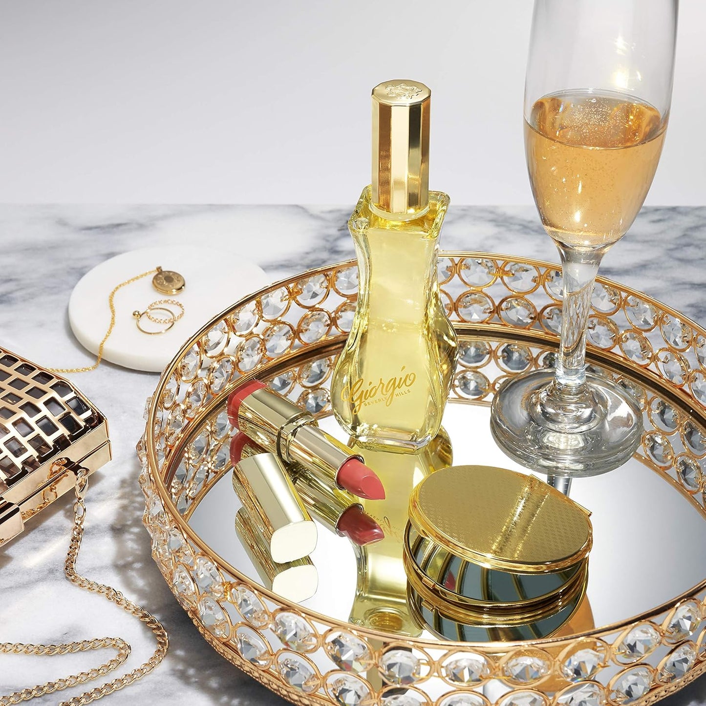 Giorgio Beverly Hills - Geschenkset: Eau de Toilette Spray, Blumiger Duft 90 ml + Körpercreme 50 ml, Geschenkbox für Damen